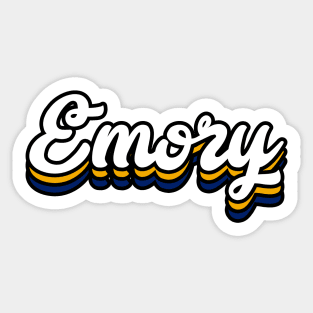 Emory - Emory University Sticker